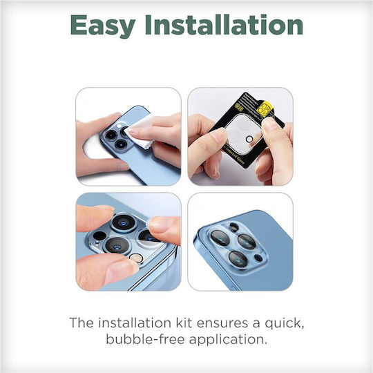 Mobile Origin Protecție Cameră Tempered Glass Transparent pentru Apple iPhone 14, iPhone 14 Plus