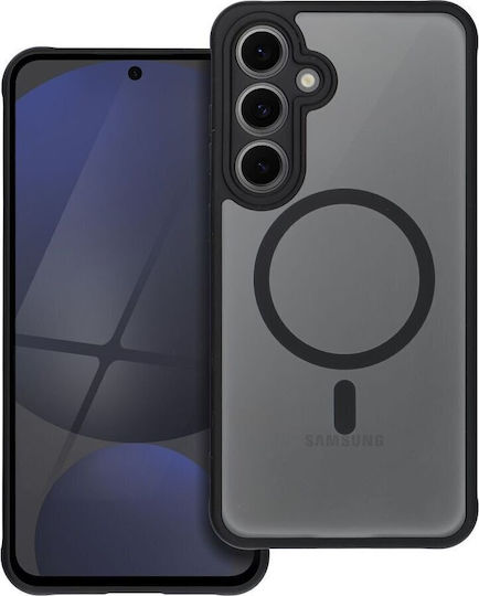 Forcell Full Matte Mag Cover Back Cover Πλαστικό Μαύρο (Galaxy S24 FE)