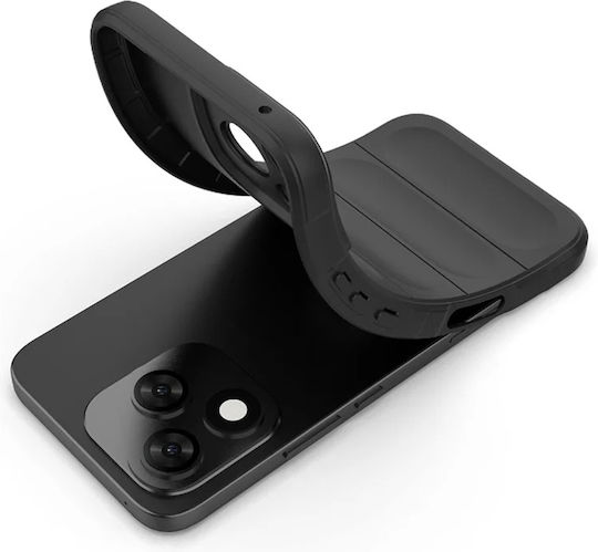 Techsuit Magic Umschlag Rückseite Silikon Lila (Honor 400 Lite)