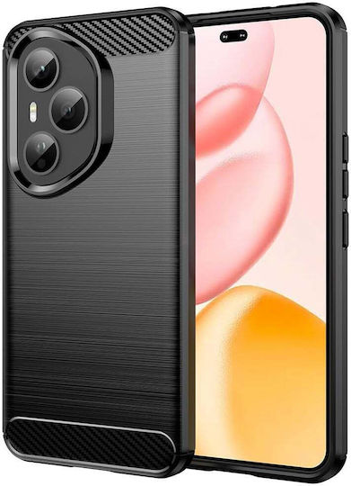 Techsuit Carbon Stoßstange Silikon / Kunststoff Schwarz (Honor 400 Pro)
