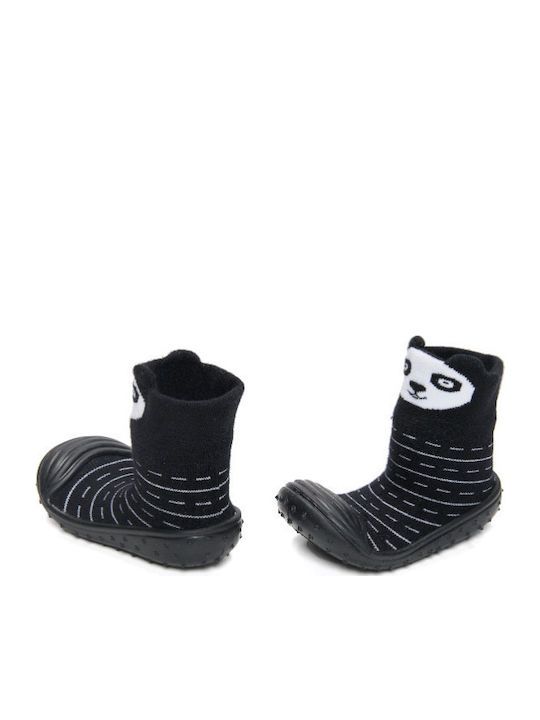 U-Grow Kids' Socks Non-Slip Black