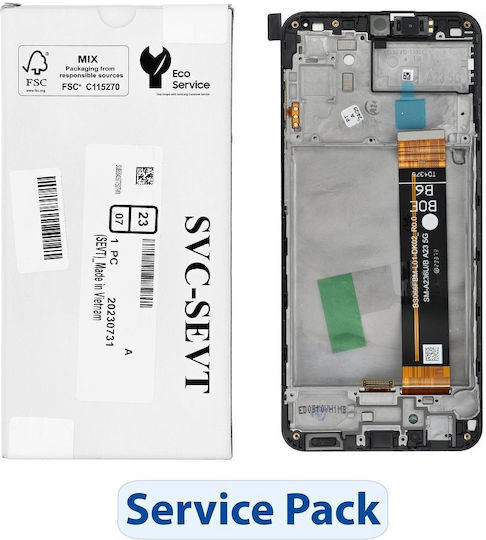 Samsung Screen with Touch Mechanism for Samsung Galaxy A23 5G A236 (Black)