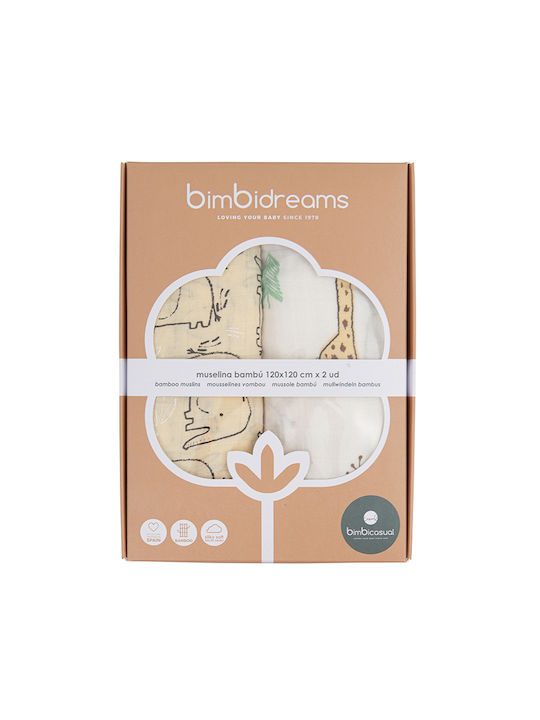Cuddle Diapers (set of 2) Bimbidreams Girafa