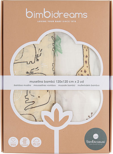 Cuddle Diapers (set of 2) Bimbidreams Girafa