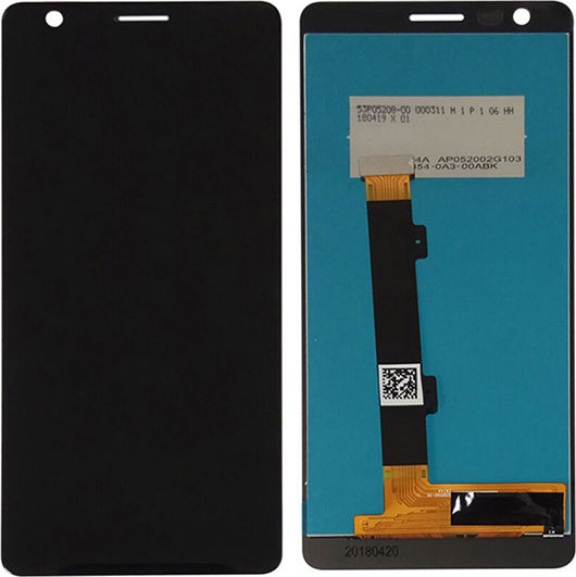 Οθόνη mit Touch-Mechanismus für Nokia 3.1 (Schwarz)