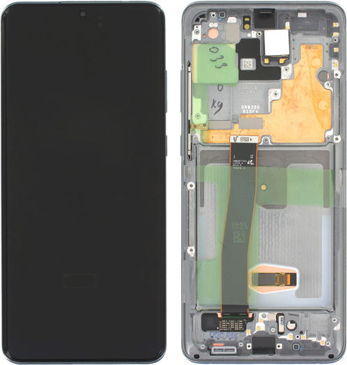 Samsung Screen with Touch Mechanism for Samsung Galaxy S20 Ultra 5G, S20 Ultra (Gray)