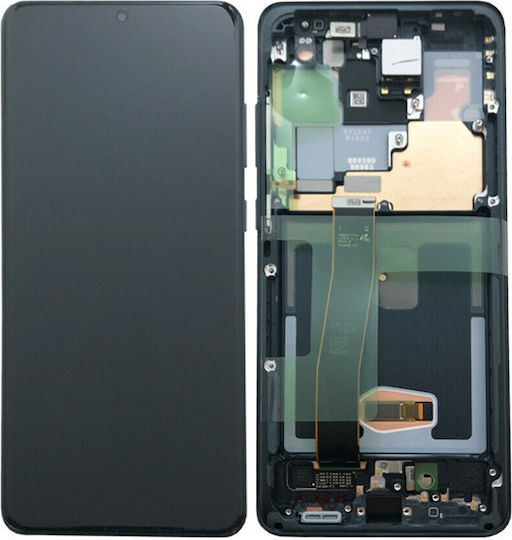 Samsung Screen with Touch Mechanism for Samsung Galaxy S20 Ultra 5G, S20 Ultra (Gray)