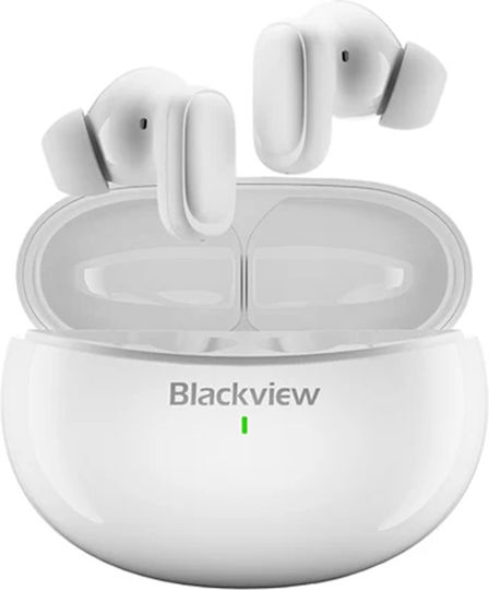 BlackView AirBuds 30 Bluetooth Handsfree Earphones with Sweat Resistance and Charging Case White