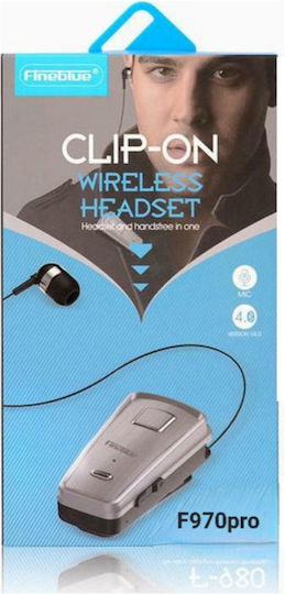 Fineblue F970 Pro In ear Bluetooth хендсфри Слушалка Бял