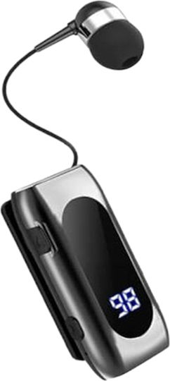 Fineblue K55 In-ear Bluetooth Handsfree Ακουστικό Πέτου Χρυσό