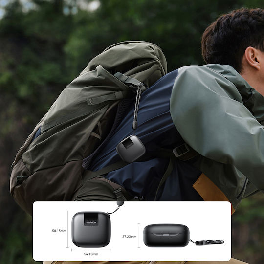 Joyroom JR-DB3 In ear Bluetooth хендсфри Слушалки с Кутийка за Зареждане Черен