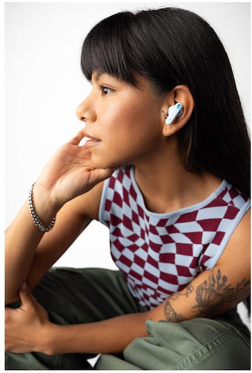 Skullcandy EcoBuds Bluetooth Handsfree Ακουστικά με Θήκη Φόρτισης Μπλε