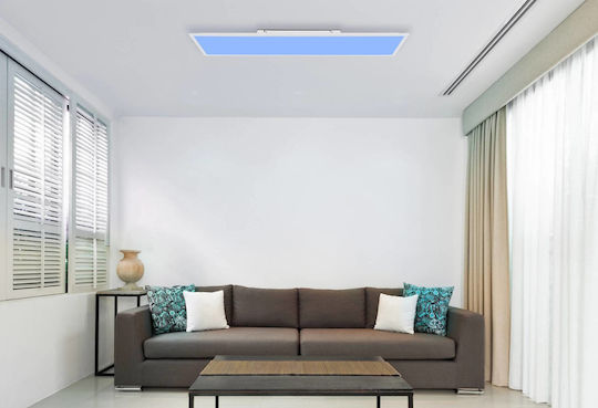 Globo Lighting Правоъгълена LED Панел 44W с RGB Осветление