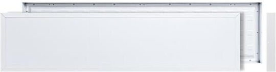 Eurolamp Rectangular Recessed LED Panel 32W with Cool White Light 6500K 120x30cm