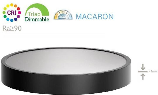 Fos me Rund LED Panel 24W