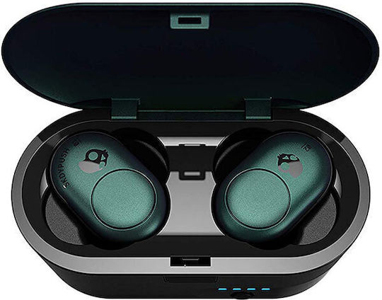 Skullcandy Push In-ear Bluetooth Handsfree Earphones with Charging Case Tropical