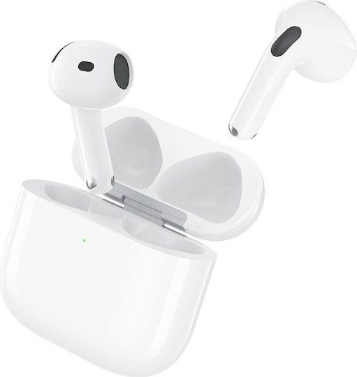 XO T6 Earbud Bluetooth Handsfree Earphones with Charging Case White