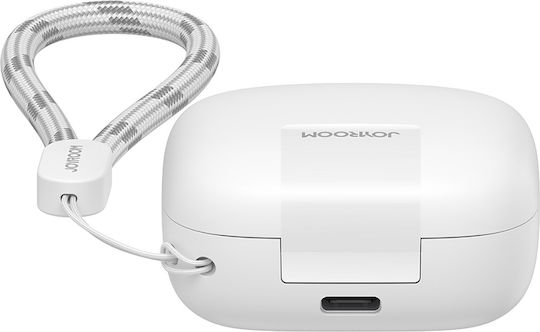 Joyroom JR-DB3 In-ear Bluetooth Handsfree Ακουστικά με Θήκη Φόρτισης Λευκά