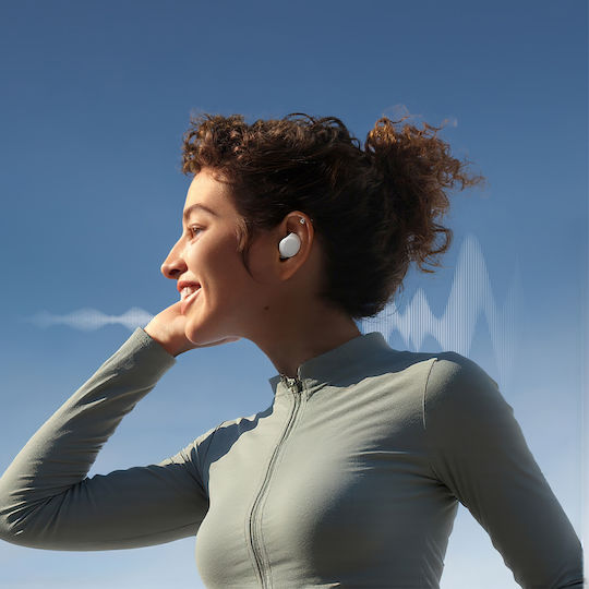 Joyroom JR-DB3 In-ear Bluetooth Handsfree Ακουστικά με Θήκη Φόρτισης Λευκά