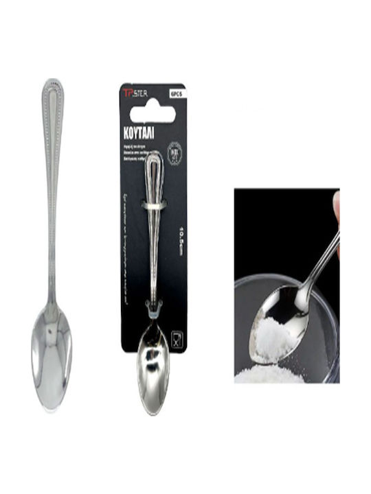 Tpster Kaffee/Tee Rostfreier Stahl Kaffee Löffel 10,5cm 33082 6 Stück Tpster Kaffee/Tee Rostfreier Stahl Kaffee Löffel 10,5cm 33082 6 Stück