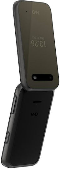 HMD 2660 Flip Dual SIM Mobile with Large Buttons Black