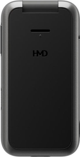 HMD 2660 Flip Dual SIM Mobile with Large Buttons Black