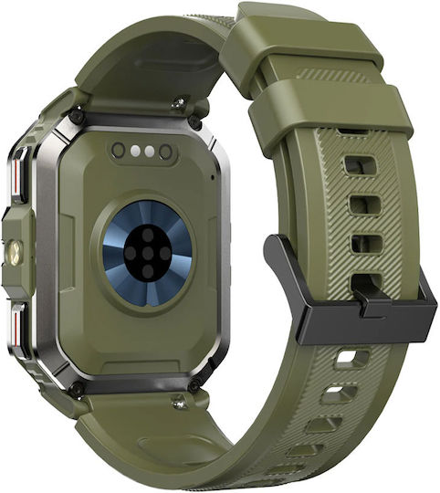 BlackView W70 Pro 51mm Smartwatch with Heart Rate Monitor (Green)