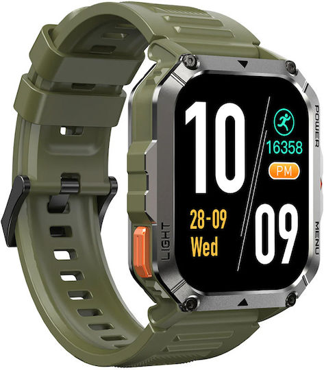 BlackView W70 Pro 51mm Smartwatch with Heart Rate Monitor (Green)