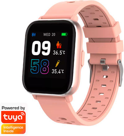 Denver SW-164 Smartwatch με Παλμογράφο (Ροζ Χρυσό)