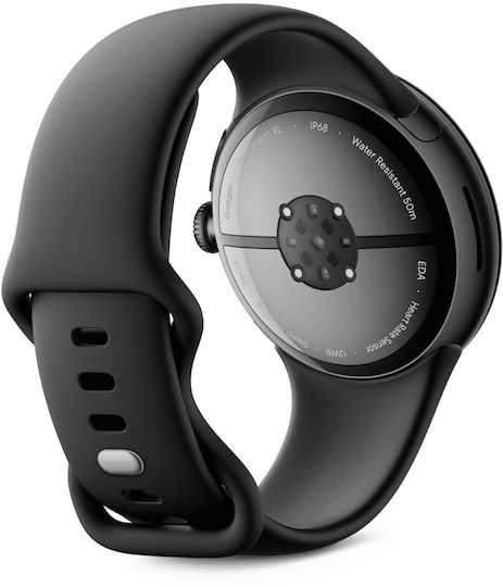 Google Pixel Watch 3 LTE Aluminium 45mm Waterproof with Heart Rate Monitor (Obsidian)