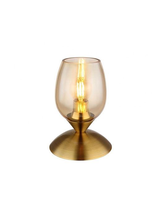Globo Lighting Dekorative Lampe mit Fassung für E14 Lampe Schwarz