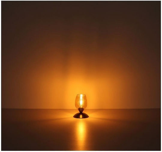 Globo Lighting Decorative Lamp with Socket for Bulb E14 Transparent
