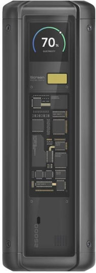 Xiaomi HyperCharge P03MI Power Bank 25000mAh 212W με Θύρα USB-A και 2 Θύρες USB-C Power Delivery Διάφανο