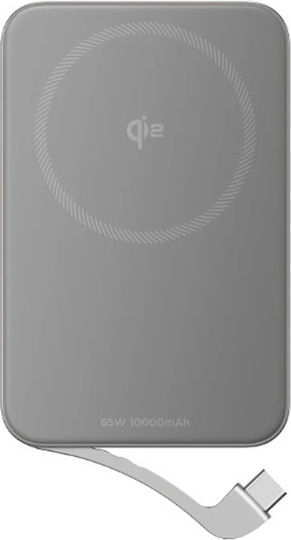 EcoFlow Rapid MagSafe Power Bank 10000mAh 30W με Θύρα USB-C Ασημί