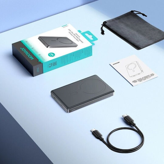 Joyroom JR-PBM08 Pro MagSafe Power Bank 10000mAh 20W with USB-C Port Power Delivery Gray