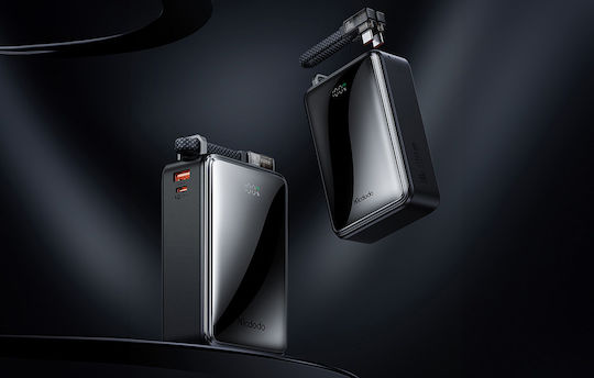 Mcdodo MC-0561 Digital Dis Power Bank 25000mAh 100W με Θύρα USB-C Μαύρο