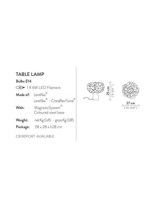 Slamp Διακοσμητικό Φωτιστικό E14