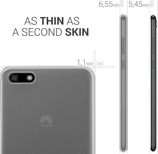 KWmobile Back Cover Silicon Transparent (Huawei Y5 2018 / Honor 7S)