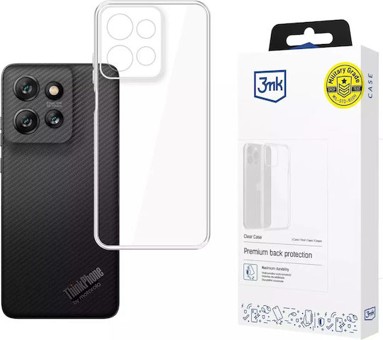 3MK Clear Back Cover Plastic Transparent (Motorola ThinkPhone)