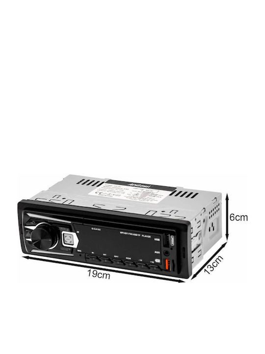Andowl Ηχοσύστημα Αυτοκινήτου 1DIN (Bluetooth/USB)