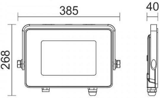Spot Light Proiector LED Etanș 200W Alb Rece 6000K IP66