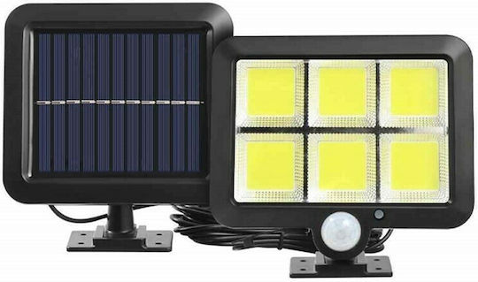 Cob Στεγανός Ηλιακός Προβολέας LED 10W με Αισθητήρα Κίνησης IP65