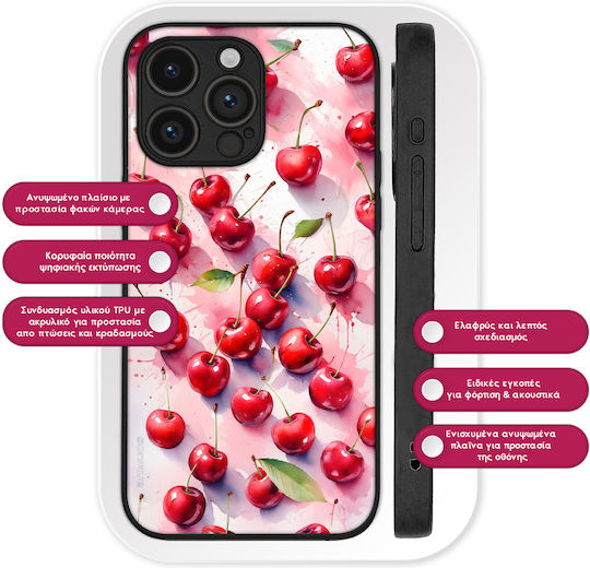 Θήκη Sonique Fruit Series Samsung Galaxy M23 5g Κεράσι