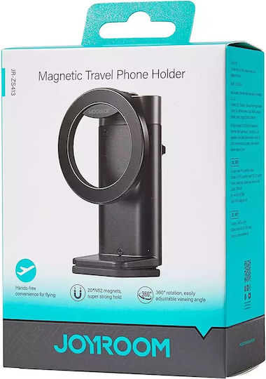 Joyroom Magnetic Бюрото за мобилен телефон в Черен цвят