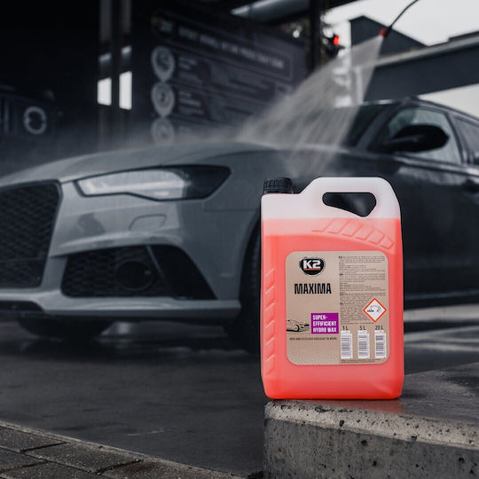 K2 Течен За защита Течен восък за полиране и изсушаване за Body Maxima Super-Efficient Hydro Wax 5л