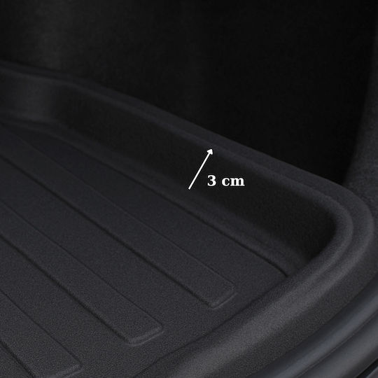 Rubber Boot Mat for Trunk Compatible with Ford Kuga 2012-2019 Non-slip and Durable