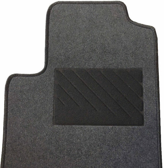 Auto Gs Set of Front and Rear Mats Universal 5pcs Gray