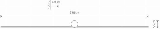 Nowodvorski Lamp Wall with Integrated LED White