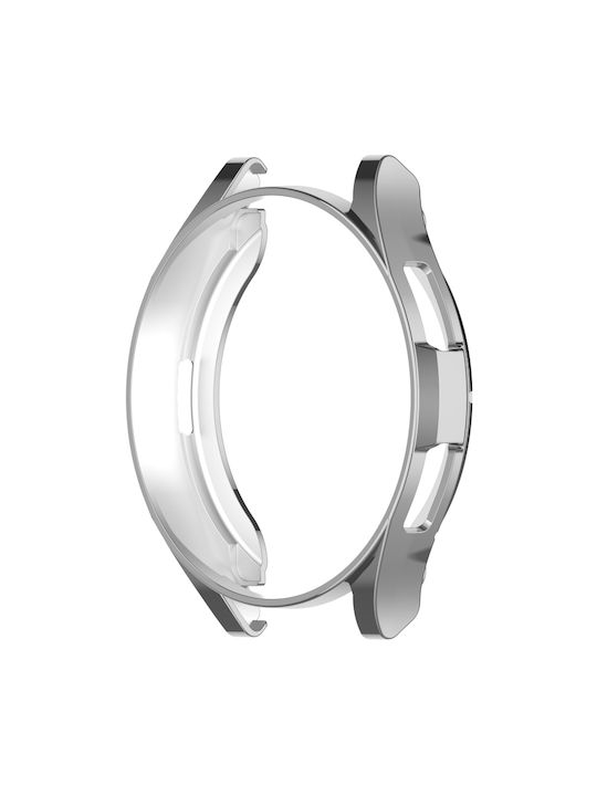 Carcasă de Silicon în culoarea Argintiu pentru Galaxy Watch6 Classic 43mm