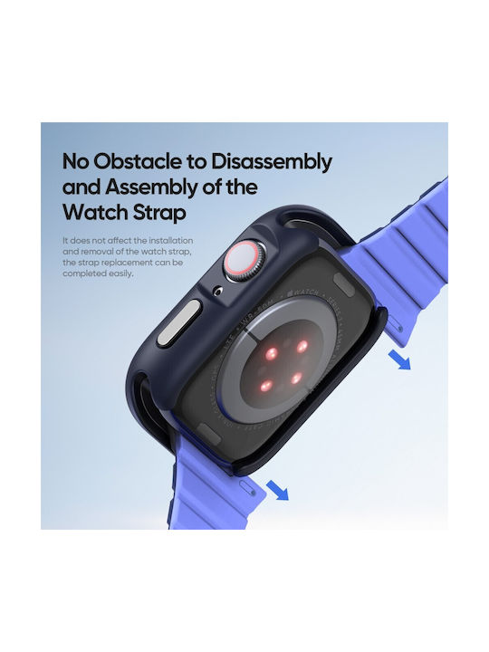 Dux Ducis Case Πλαστική Θήκη σε Μπλε χρώμα για Apple Watch Series 10 42 mm